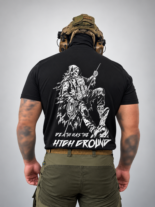 DEATH HAS THE HIGH GROUND